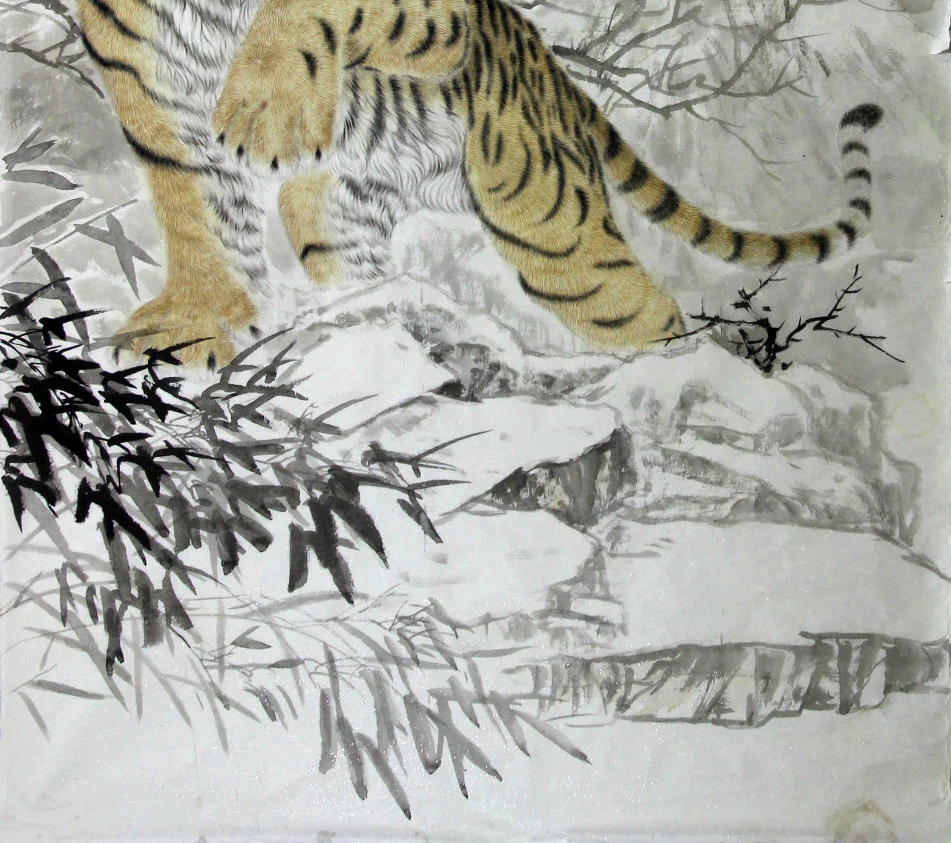 肖彦卿《上山虎》