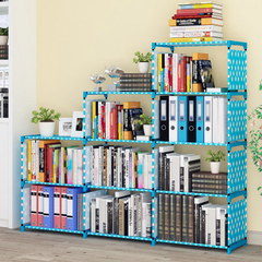 简易书架 学生书柜 自由组合室内落地创意置物架 储物收纳柜 特价