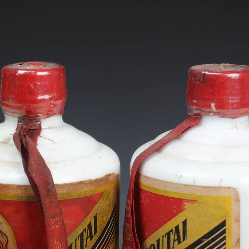 【淘酒中国】80年代大飞天茅台2瓶