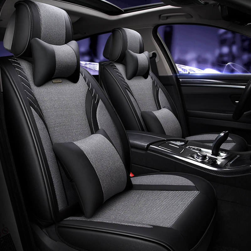 卡罗拉座套全包四季通用布艺座椅套丰田雷凌双擎专用汽车坐垫夏季