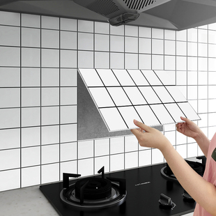 铝塑板墙贴自粘防水防潮pvc墙面装饰卫生间厨房仿大理石瓷砖贴纸