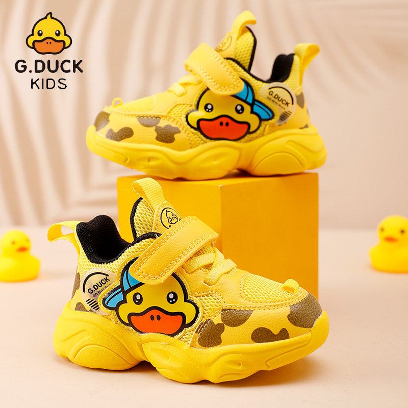ltduckbaby小黄鸭童鞋男童宝宝鞋小童软底学步鞋春秋季儿童运动鞋已售