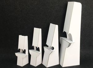 背后kt板水牌蝴蝶支撑架硬托架蝴蝶纸支架纸背撑a4a3a2kt板雪弗托背板