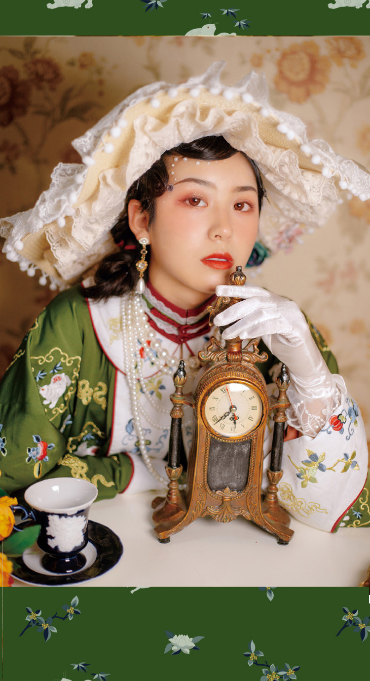 璀玥【故宫花神衣】八月桂花皮球兔花神衣 双十一现货 复刻掉落