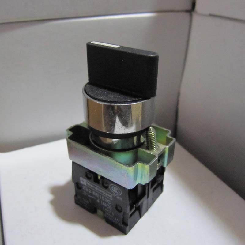 施耐德 按钮开关xb2-bd33 三位旋钮开关zb2-be101c