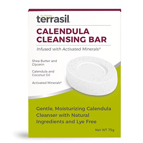 Terrasil Calendula Moisturizing Soap Bar for Itchy Skin  Bur