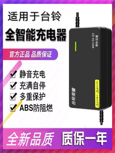 适用于台铃电动车48V12AH60V20AH72V20AH铅酸石墨烯锂电池充电器