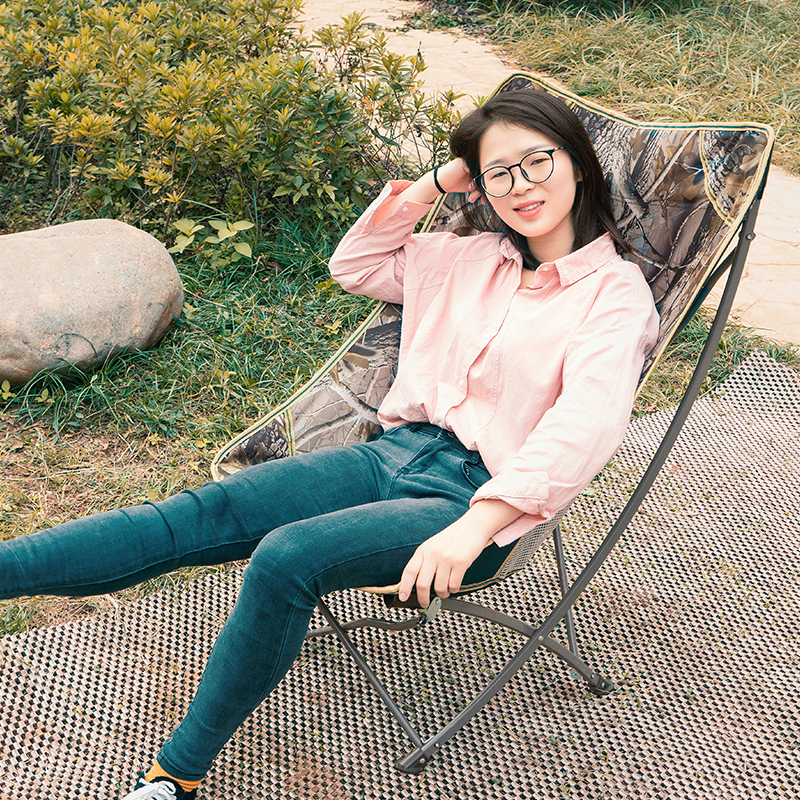 outdoors Portable fold chair raise backrest Fishing Chair stool leisure time Sandy beach deck chair Lunch chair Moon chairin the Outdoor/Mountaineer/Camping/Travel Goods , Outdoor Furniture , Outdoor chairs stools category - from Buy2taobao.com to provide professional Taobao agent buy service