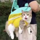 猫包猫咪外出双肩包宠物背包背猫神器便携胸背带小狗携带胸前狗包