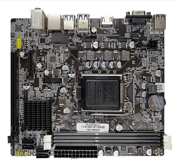 b75mkasl翔升1155接口主板ddr3支持g1620g2020主板