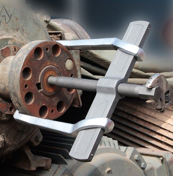 2爪小型两脚二爪扒揪子拆用拔拉轮器取出拆取拉拔拆卸两轮器拔齿