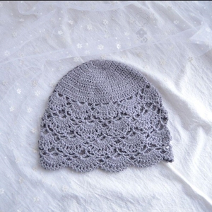 夏凉帽手编新款礼物纯手工钩针编织女士帽子百搭拖鞋盆帽网红成品