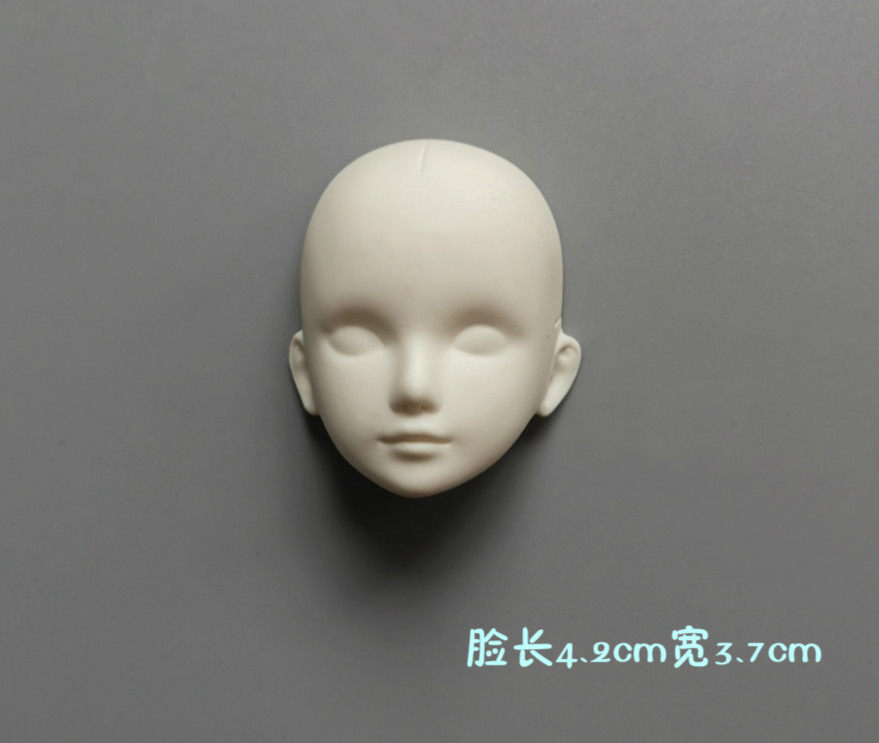 卡通动漫_雅儿软陶正比少年硅胶脸模超轻粘土翻糖模具人脸定制特殊脸4