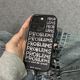 原创韩系镜面电镀英文字母适用iPhone15promax手机壳情侣苹果15硬13pro女款14pro max个性防摔15pro高级13/14