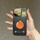 原创橘子适用iPhone15proMax手机壳苹果15pro防摔14软壳全包13pro小众13简约13promax情侣11网红x/xr创意小众