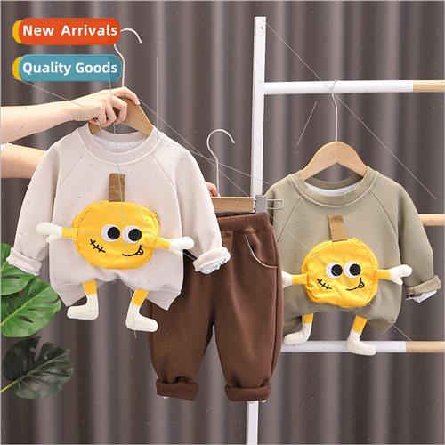 Boys su 2023 fall new fashionable clothes childrens clothing