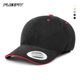 FLEXFIT 经典时尚鸭舌帽进口潮牌男士棒球帽硬顶可调节黑色帽子秋