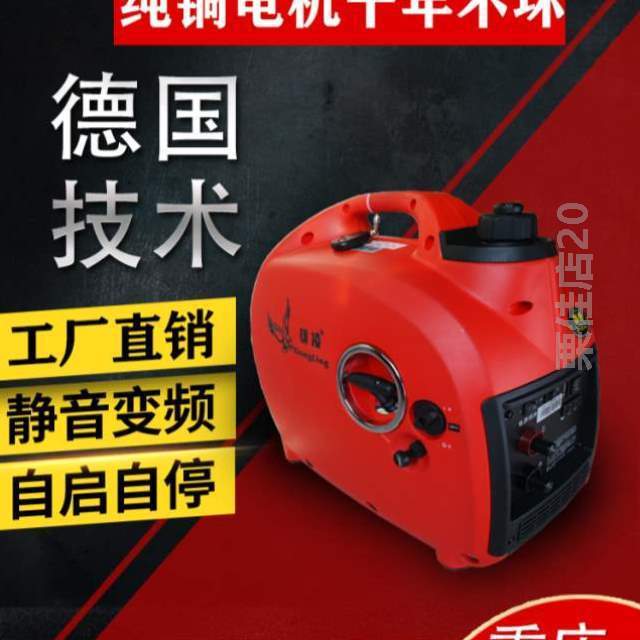 便携式48v60v72v电瓶&静音发电机三轮增程器安装发电机两免电动车