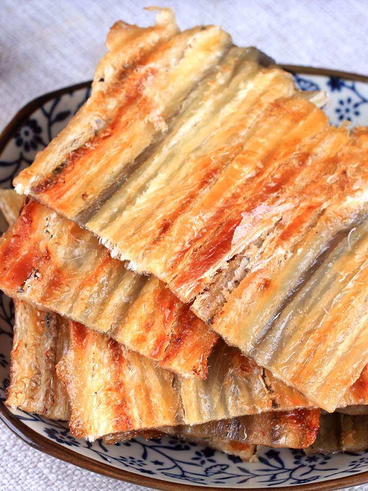 热销鳗鱼干 零食即食 手撕_新货兄弟海湾现烤鳗鱼片手撕即食海鲜零食