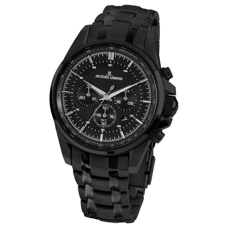 jacqueslemans简约百搭海外购专柜正品男士手腕表11712i