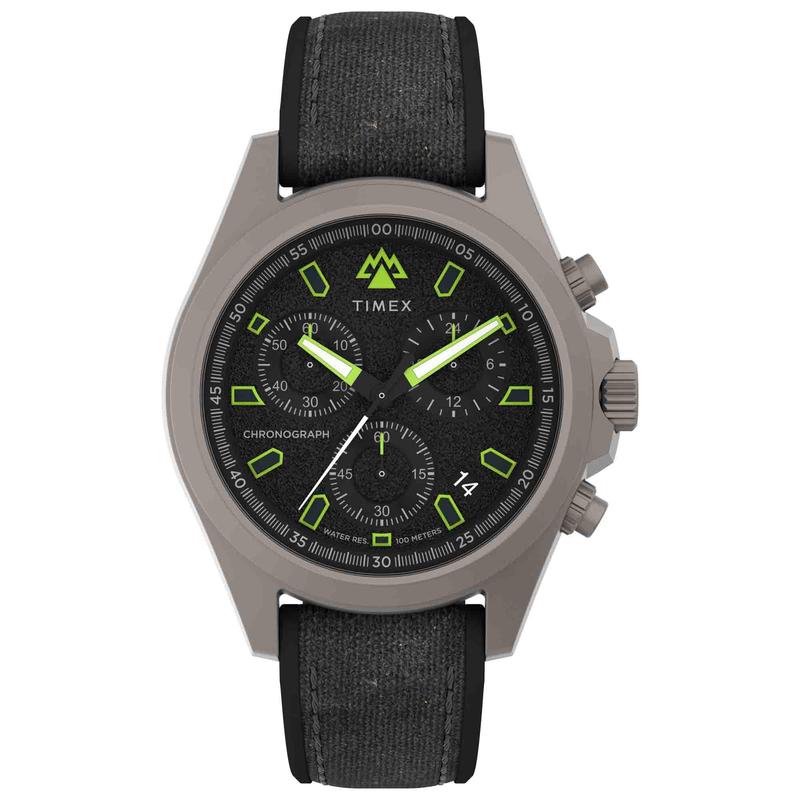 海外代购TIMEX天美时专柜时尚舒适欧美腕表三眼计时男士休闲手表