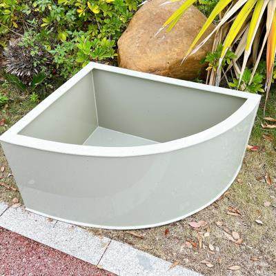 厂销pp塑料板大型观赏地缸圆形半圆锦鲤池大鱼池水箱海鲜池定制鱼