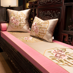 中国风沙发垫罗汉床坐垫红木沙发垫子防滑实木家具套罩高级感座垫
