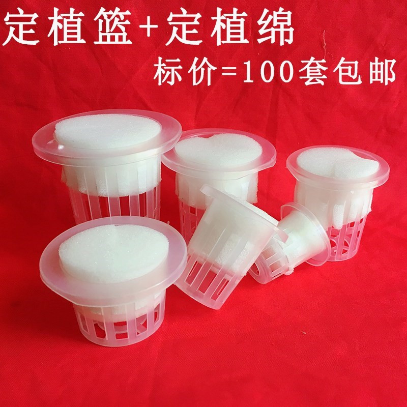 鱼缸水培植物固定篮土栽培蔬菜设备塑料加深植物种植杯加定植海绵|ruв категории доставка цветов/цветок моделирования/растения садоводства, садовых принадлежностей, других садовых принадлежностей - от Buy2taobao.com для оказания профессиональной услуги покупки агента Taobao