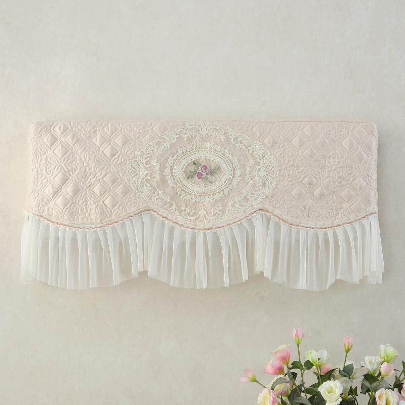 挂机空调罩115p匹卧室挂式全包蕾丝布艺防尘保护罩防直吹挡风帘