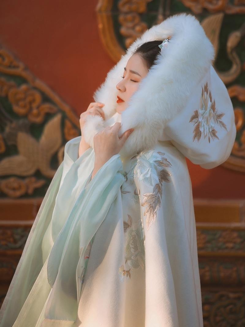 古装女汉服冬天套装