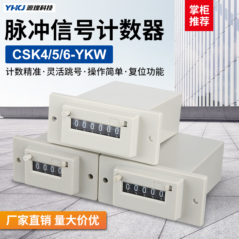 CSK4-YKW电磁脉冲信号计数器