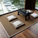 定制日式竹编地垫客厅卧室榻榻米炕垫民宿茶室凉席地毯打地铺睡垫