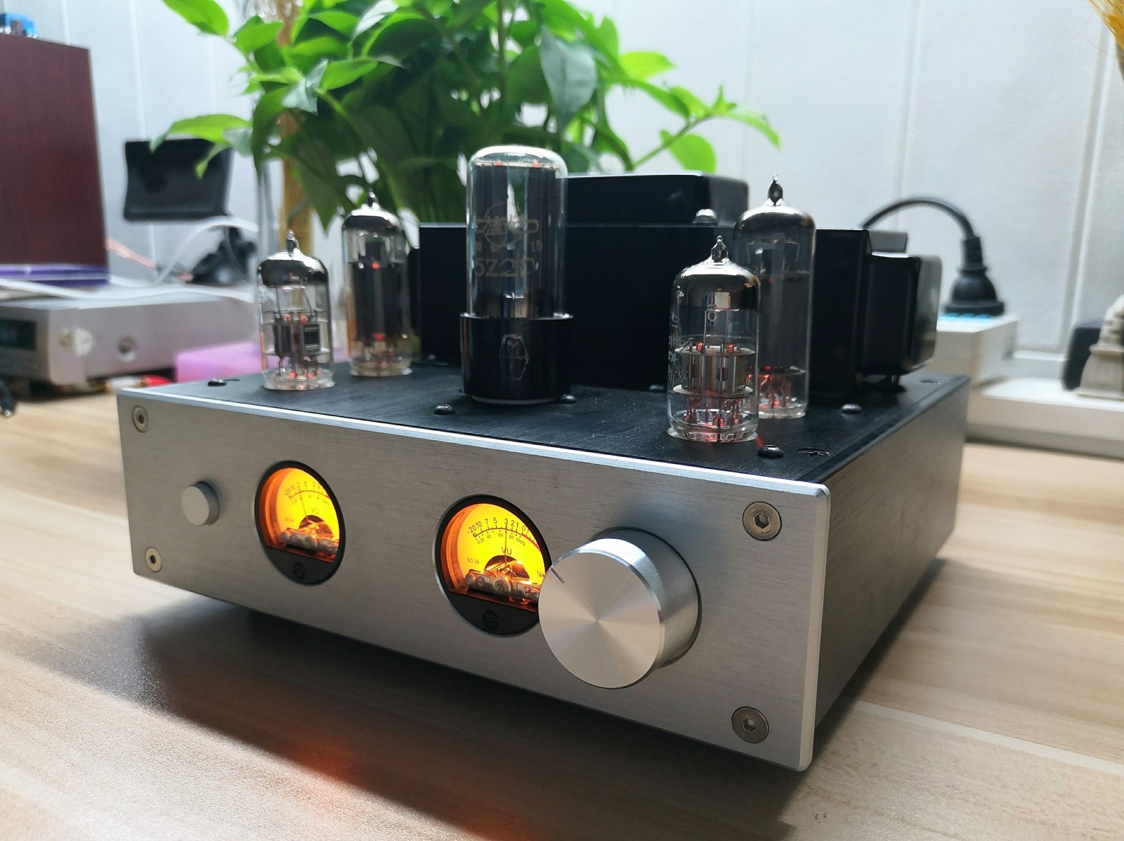 胆机功放vu表6p1单端甲类电子管hifi发烧级成品套件diy制作