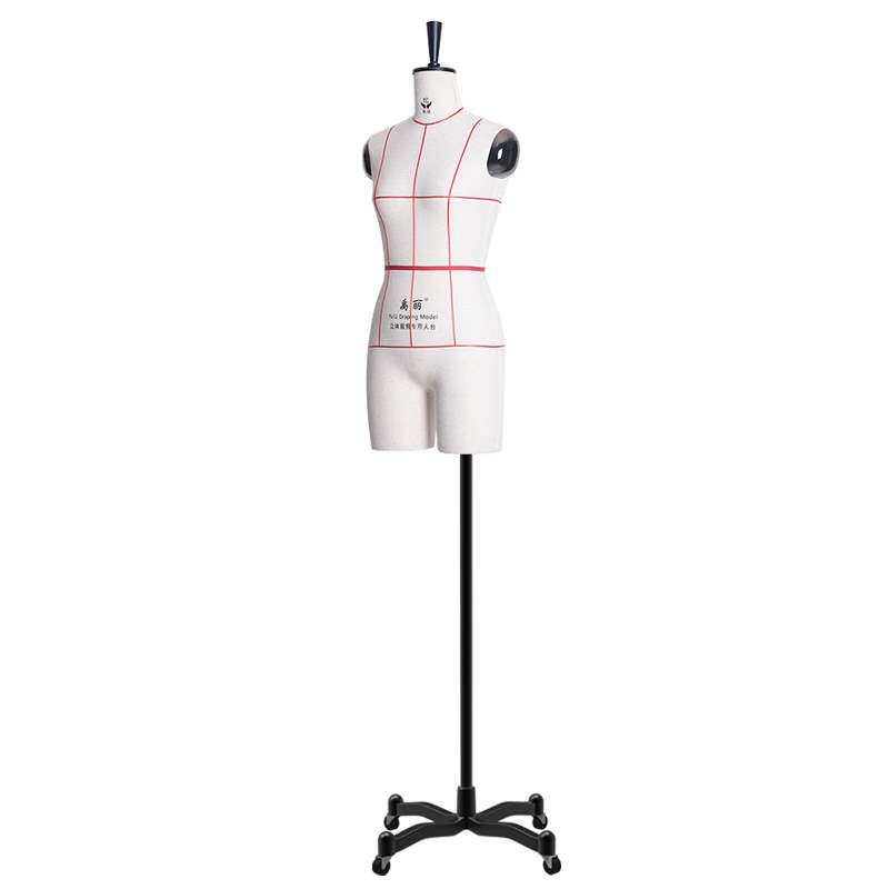 禹丽半身立体裁剪人台女装道具服装设计人体模型裁剪人台