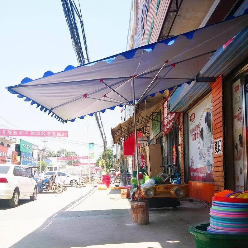 fold Garage Square umbrella Parasol Night market Large Umbrella stays sunshade rectangle Sunshade Awning Open airin the Home Daily , Umbrella/Rain gear/Rain/Moistureproof , Umbrella  category - from Buy2taobao.com to provide professional Taobao agent buy service