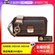 【自营】Michael Kors/MK 专柜款中号女士PVC配皮单肩斜挎相机包