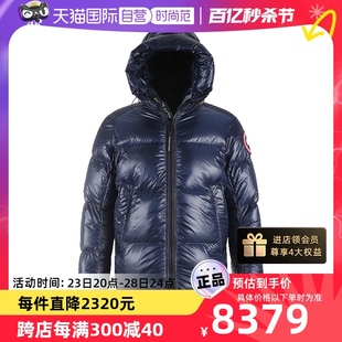 【自营】中古全新未使用加拿大鹅男士鸭绒连帽羽绒服夹克外套