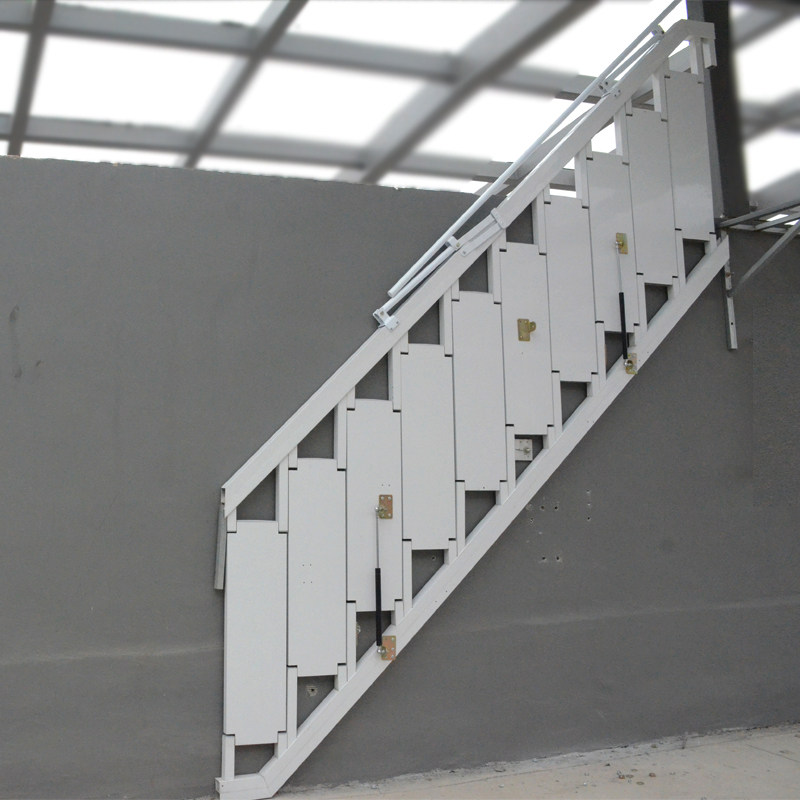 复式二楼楼梯靠墙折叠楼梯不占空间定制复式小公寓别墅多功能楼梯