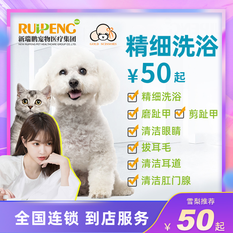 【雪梨推荐】新瑞鹏全国 精细洗浴 猫咪狗狗洗澡套餐 到店服务在类目 宠物/宠物食品及用品, 宠物生活服务, 宠物清洁中 - 来自Buy2taobao.com提供专业的淘宝代购服务