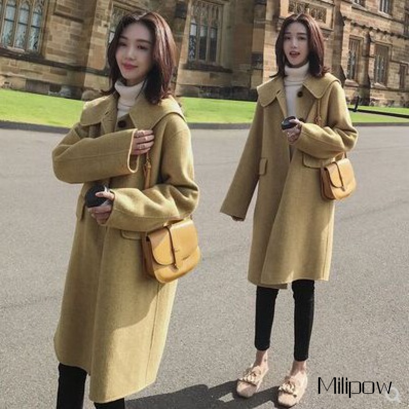 New autumn and winter woolen coat female long section small|msdalam kategori Butik wanita / wanita, bulu kot - dari Buy2taobao.com untuk memberikan perkhidmatan ejen Taobao profesional membeli
