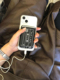 韩国ins小众线条复古磁带皮革磁吸无线充magsafe磁吸卡套包15适用于iphone13pro/14promax苹果14/12/11手机壳