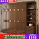 中式实木衣柜现代大柜子家用卧室四门六门木质储物柜简约收纳衣橱