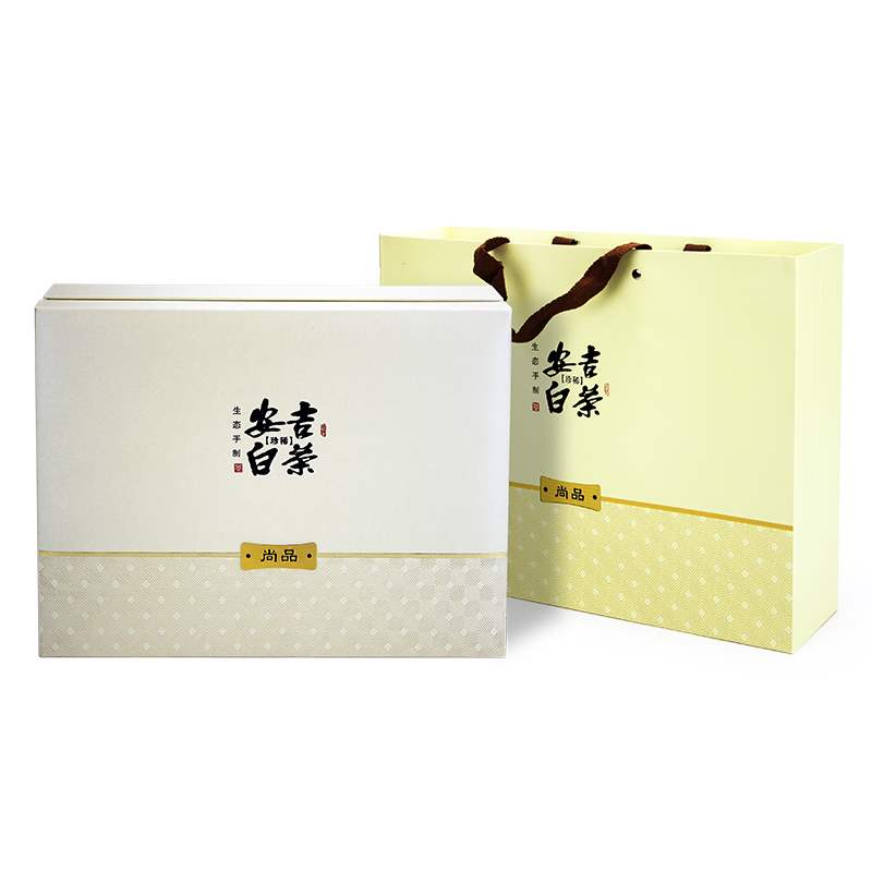 茶叶包装礼盒安吉白茶专版五罐装茶叶包装礼品盒空盒子可丝印logo
