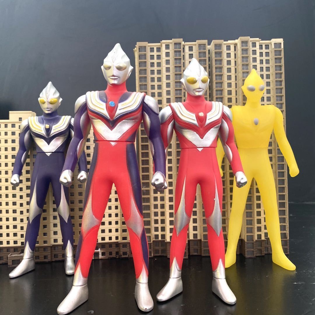 迪迦奥特曼软胶人偶23厘米大号复合迪迦强力空中形态迪加模型可动