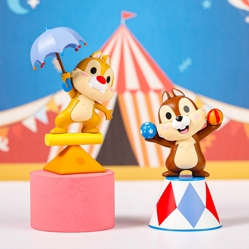 乐园时光迪士尼周边儿童玩具玩偶奇奇蒂蒂唐老鸭公仔手办礼物摆件