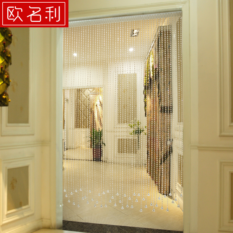 珠帘水晶窗帘成品隔断帘客厅玄关欧式装饰帘卧室门帘子挂帘免打孔|msdalam kategori rumah Fabrik, Langsir dan aksesori langsir, tirai/Gualian - dari Buy2taobao.com untuk memberikan perkhidmatan ejen Taobao profesional membeli