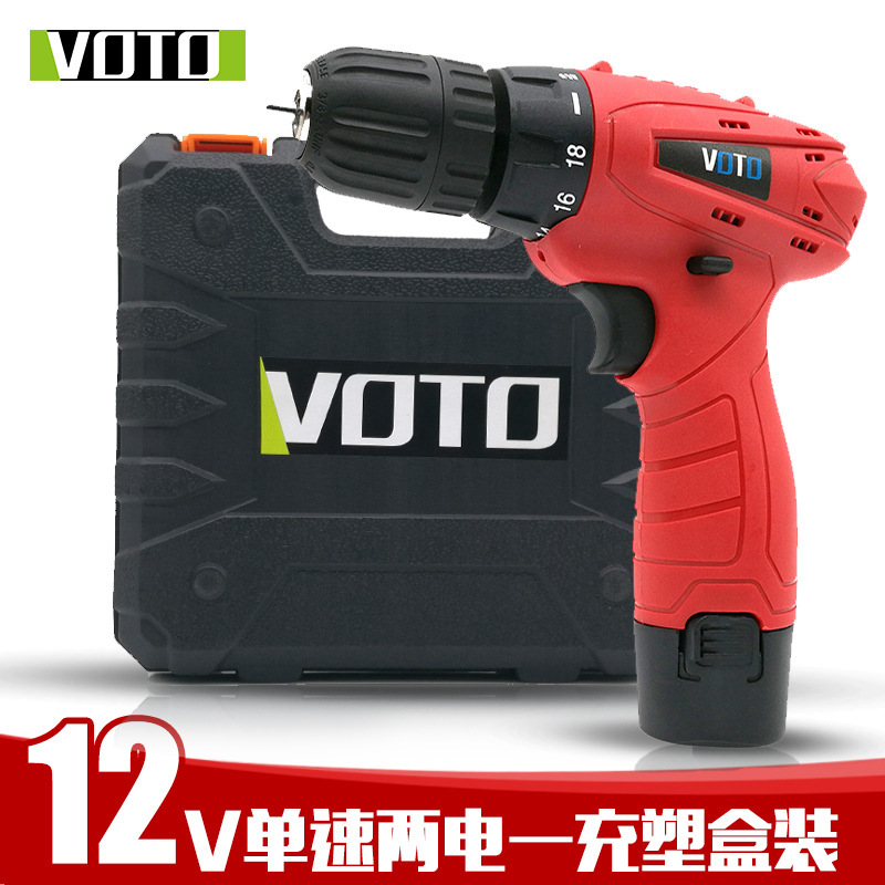VOTO充电钻12V塑盒锂电工具多功能家用手枪钻充电式手电钻|ruв категории оборудование/инструменты, электрический инструмент, Другие электрические инструменты - от Buy2taobao.com для оказания профессиональной услуги покупки агента Taobao