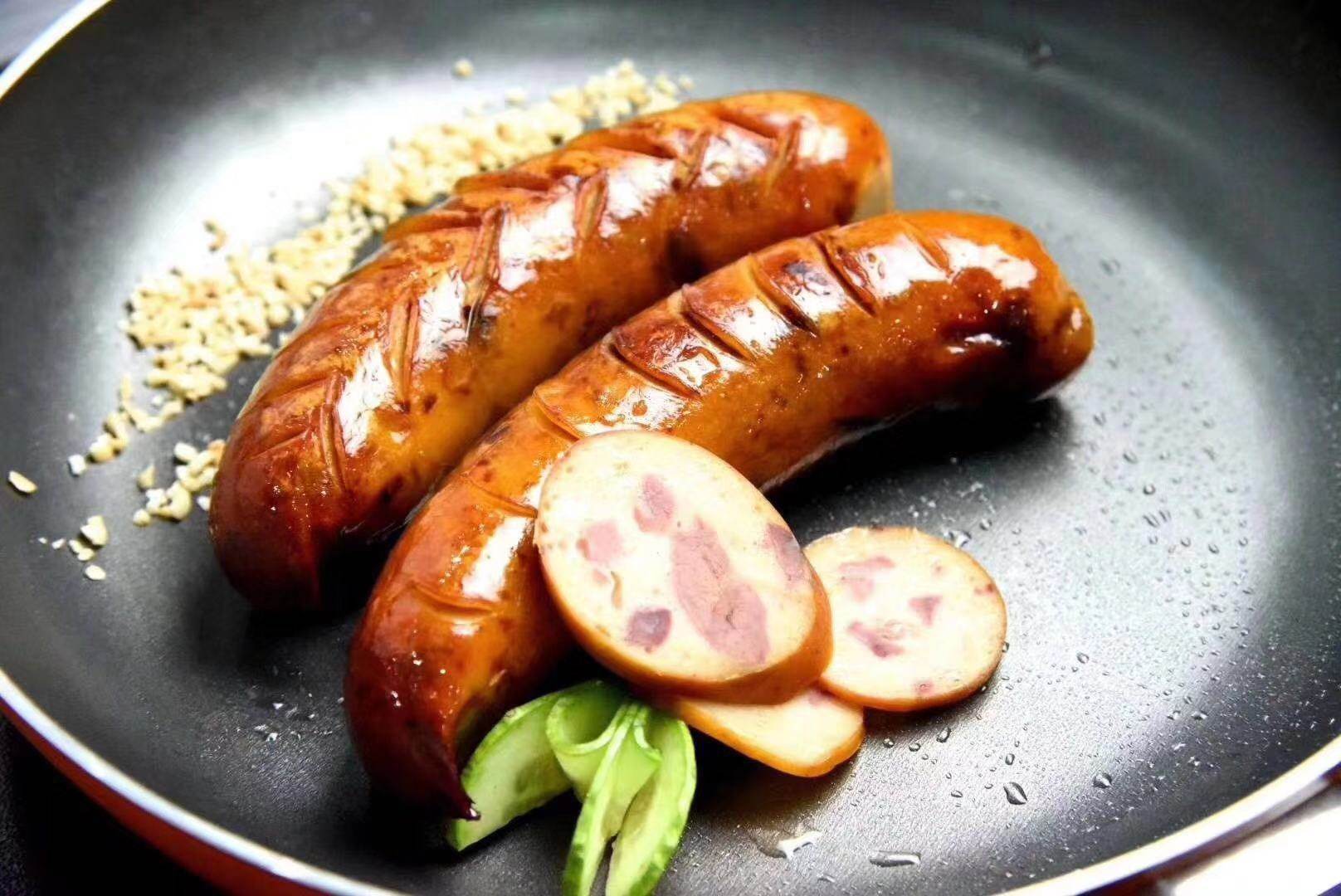 特价鹅肝 法式_对青鹅肝肠 法式鹅肝香肠3支 哈尔滨特产美食 熟食鹅肉