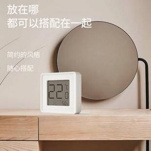 温湿度计家用室内迷你电子温度计室温数字显示器温度表磁吸壁挂式