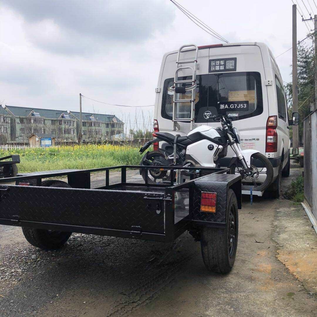 热销越野拖车_日本能后挂式越野牵引车 汽车拖车后斗挂atv utv拖车小